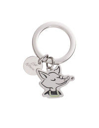 Porte-clés Barista Fox Café Kitsuné - Silver