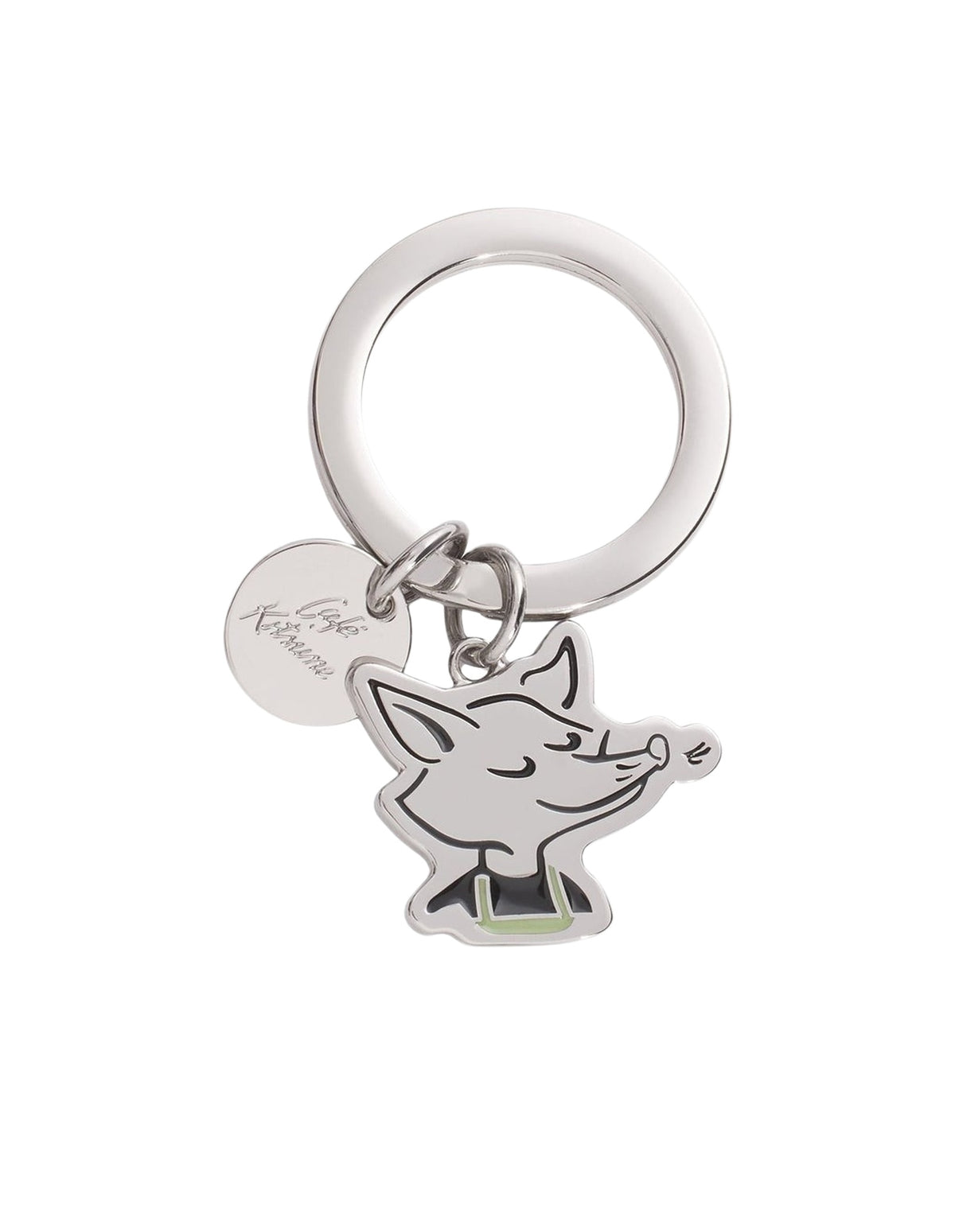 Porte-clés Barista Fox Café Kitsuné - Silver
