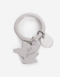 Barista Fox key ring - Silver