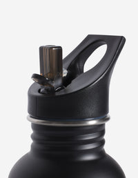 Flash Fox printed water bottle - Black