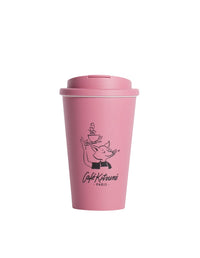 Kitsuné Coffee Tumbler - Pink Juice