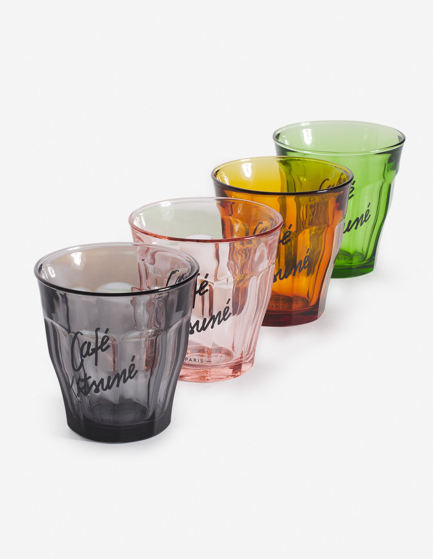 Café Kitsuné Duralex Glass 25Cl - Strawberry Cream