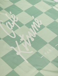Picnic checkerboard tablecloth Café Kitsuné - Basile & Lime Pattern