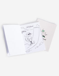 Café Kitsuné colouring and drawing book set - Multi