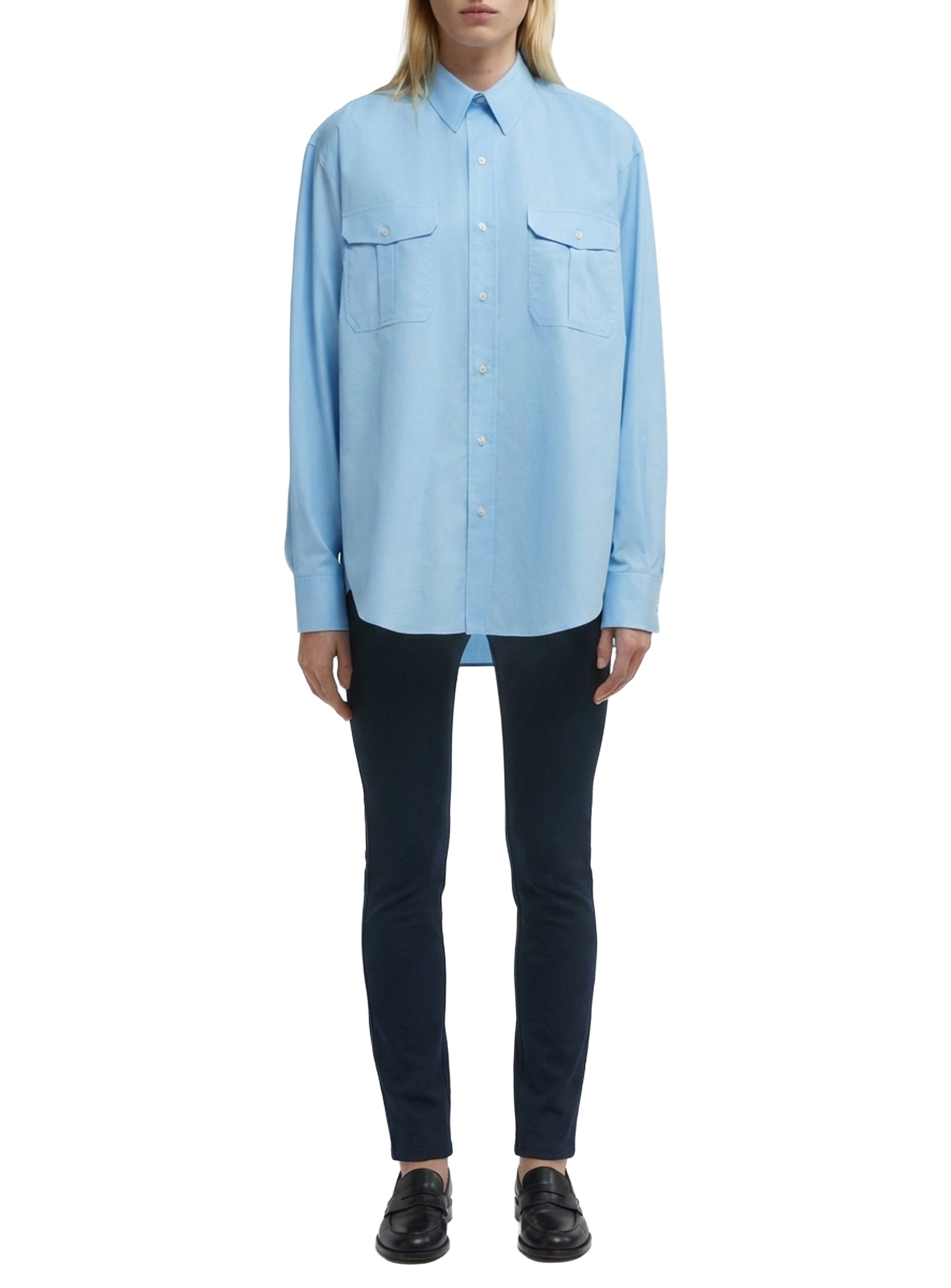 Chemise oversize - Blue