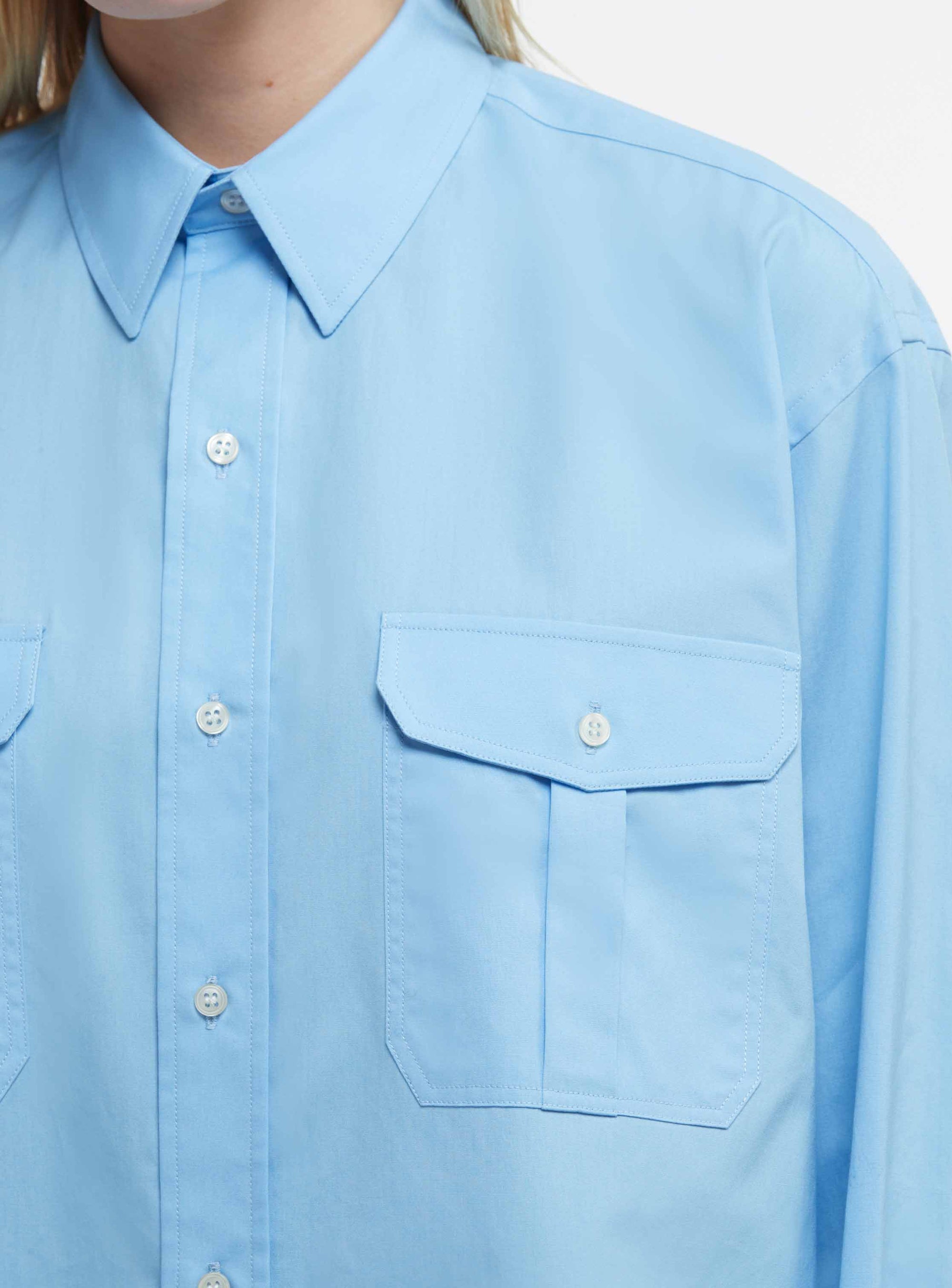 Chemise oversize - Blue