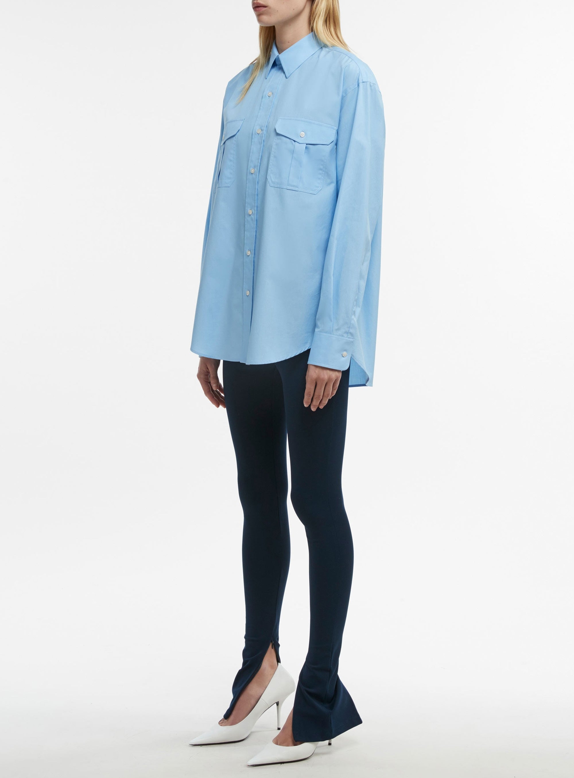 Chemise oversize - Blue