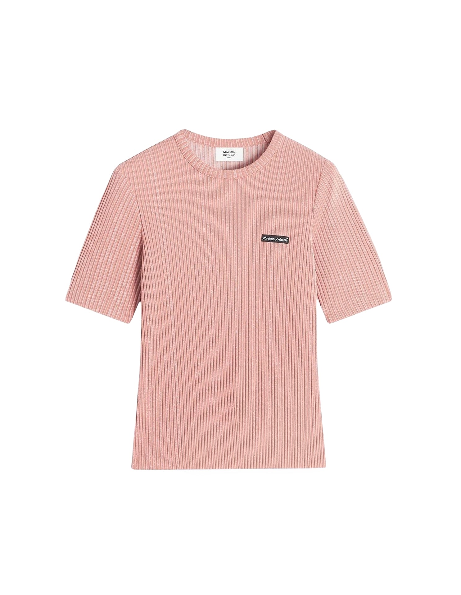 Fitted logo T-shirt - Porcelaine Pink