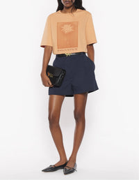 T-shirt with print - Saddle