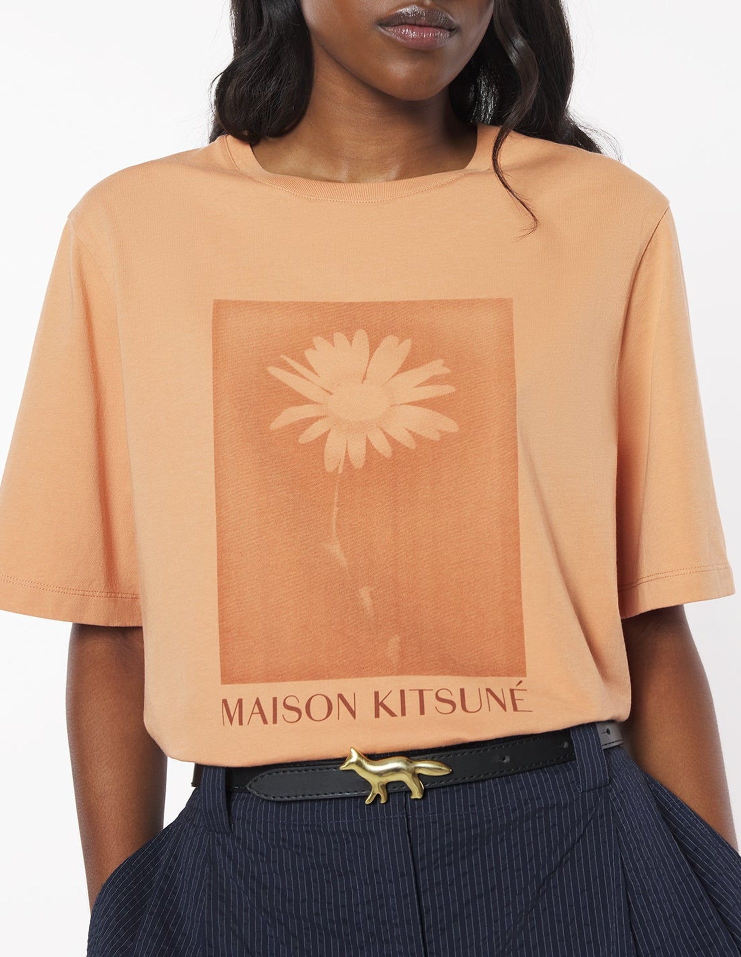 T-shirt with print - Saddle