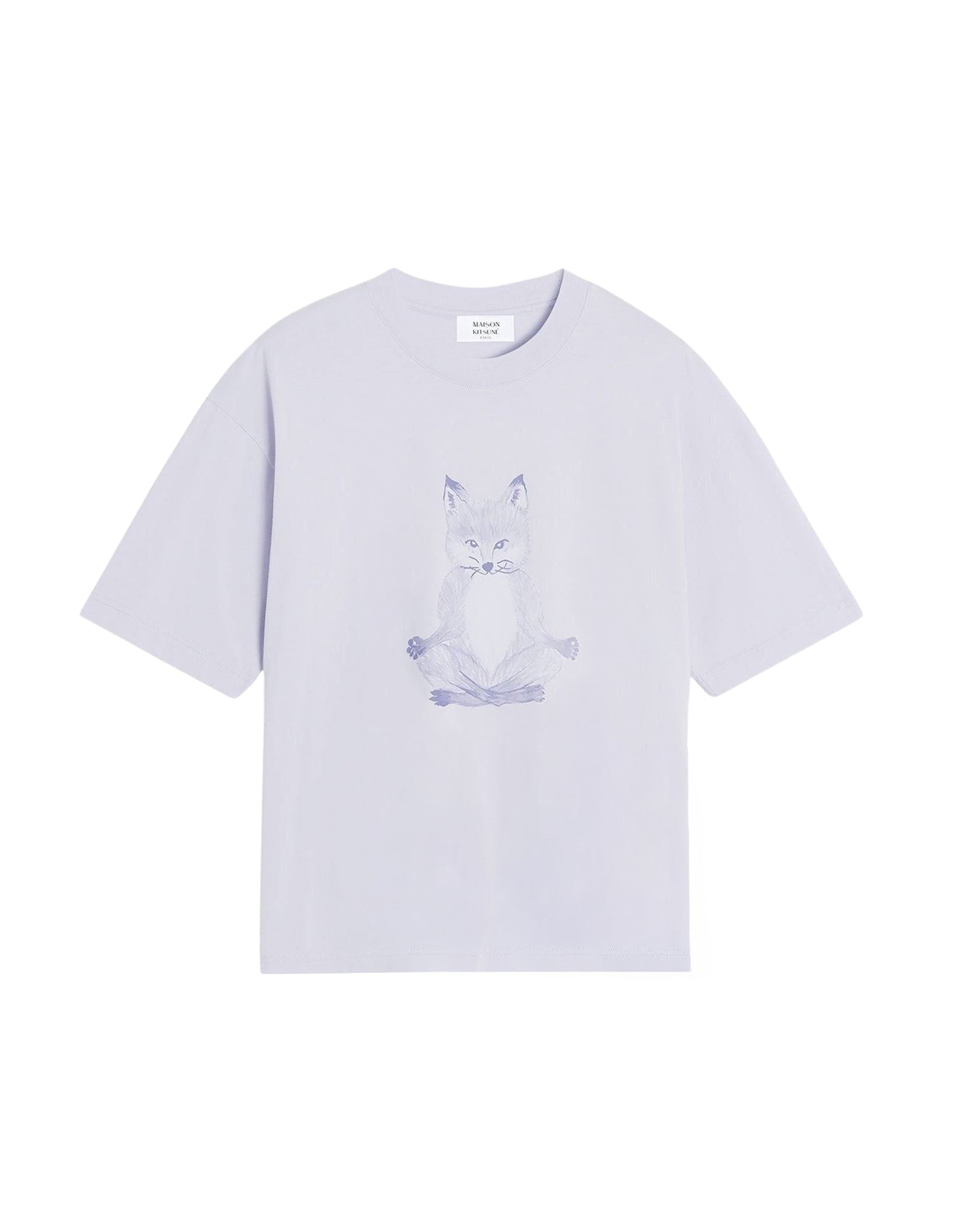 Fox Yoga boxy T-shirt - Soft Mauve