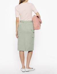 Baby Fox T-shirt with patch - Pale Pink