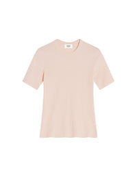 T-shirt Baby Fox avec écusson - Pale Pink
