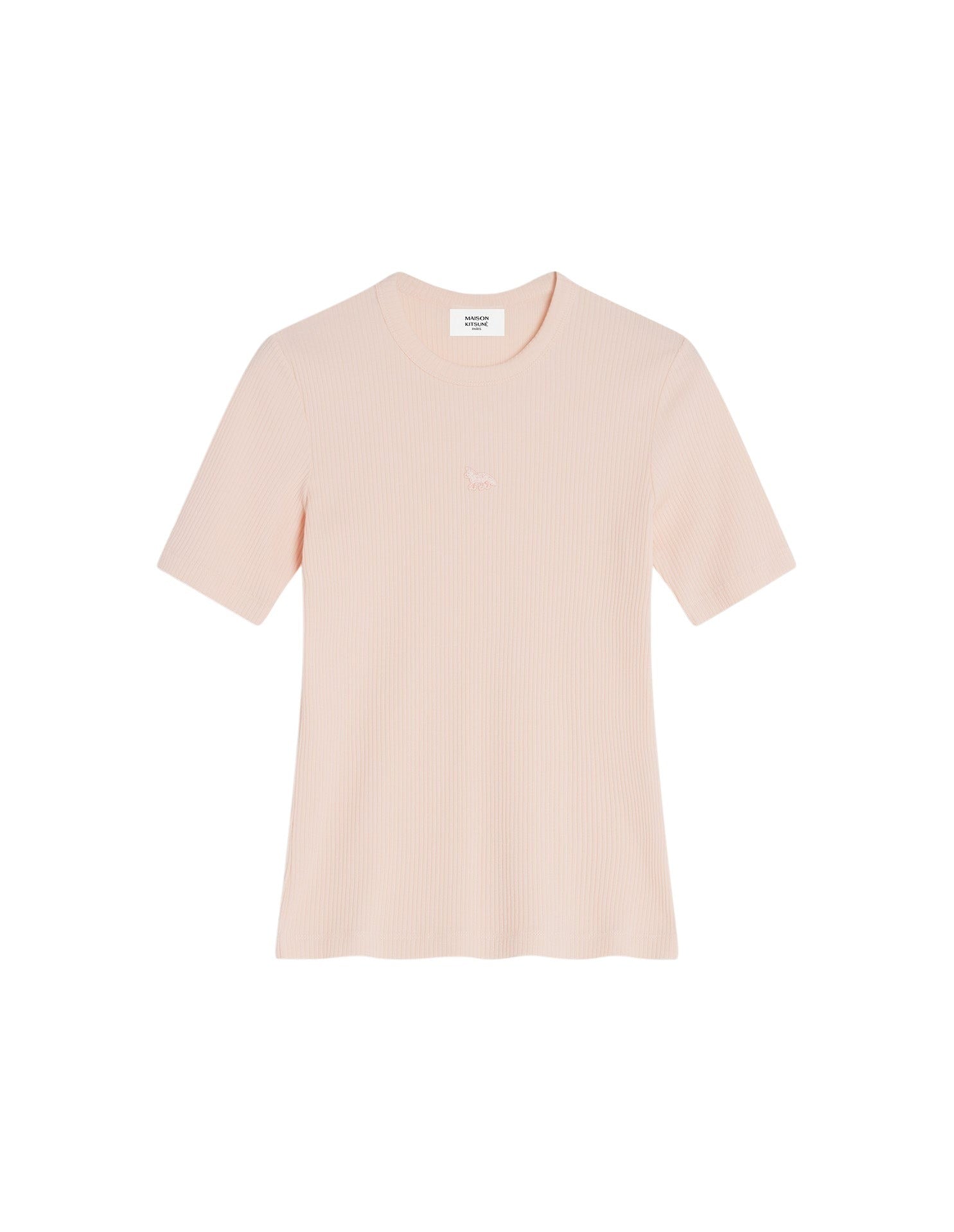 T-shirt Baby Fox avec écusson - Pale Pink