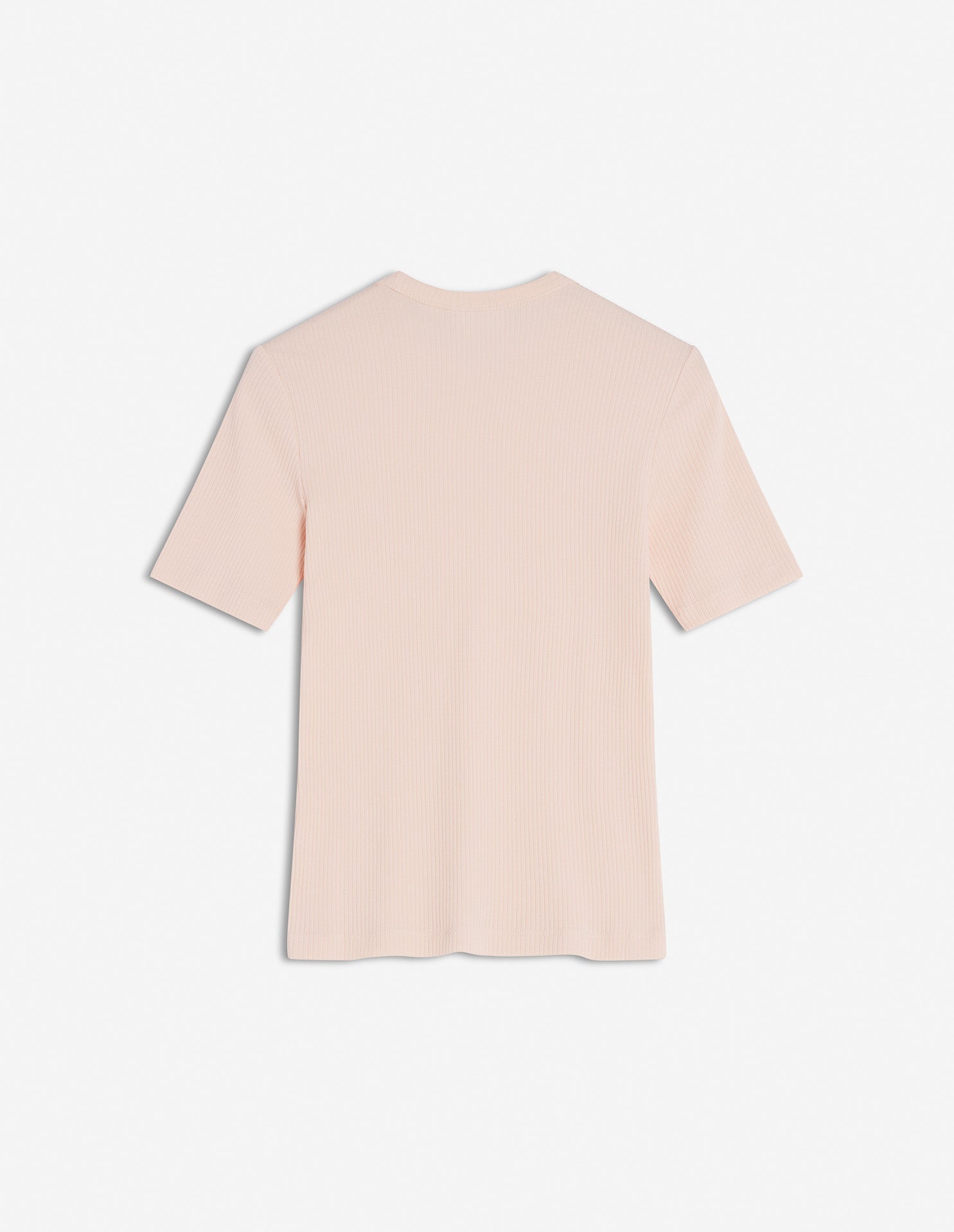 Baby Fox T-shirt with patch - Pale Pink