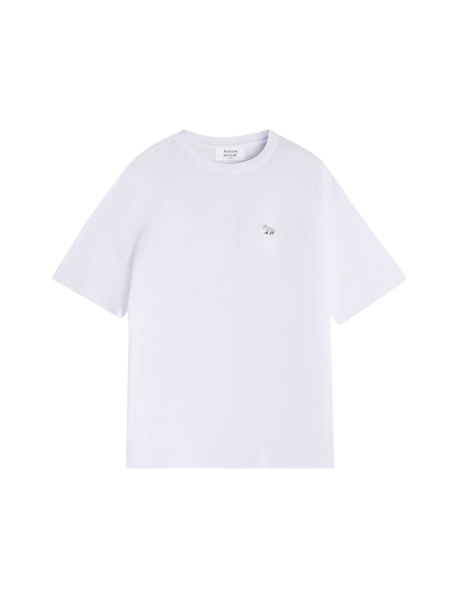 Baby Fox T-shirt with patch - White