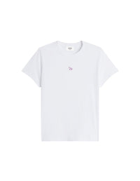 Baby Fox short T-shirt with patch - White