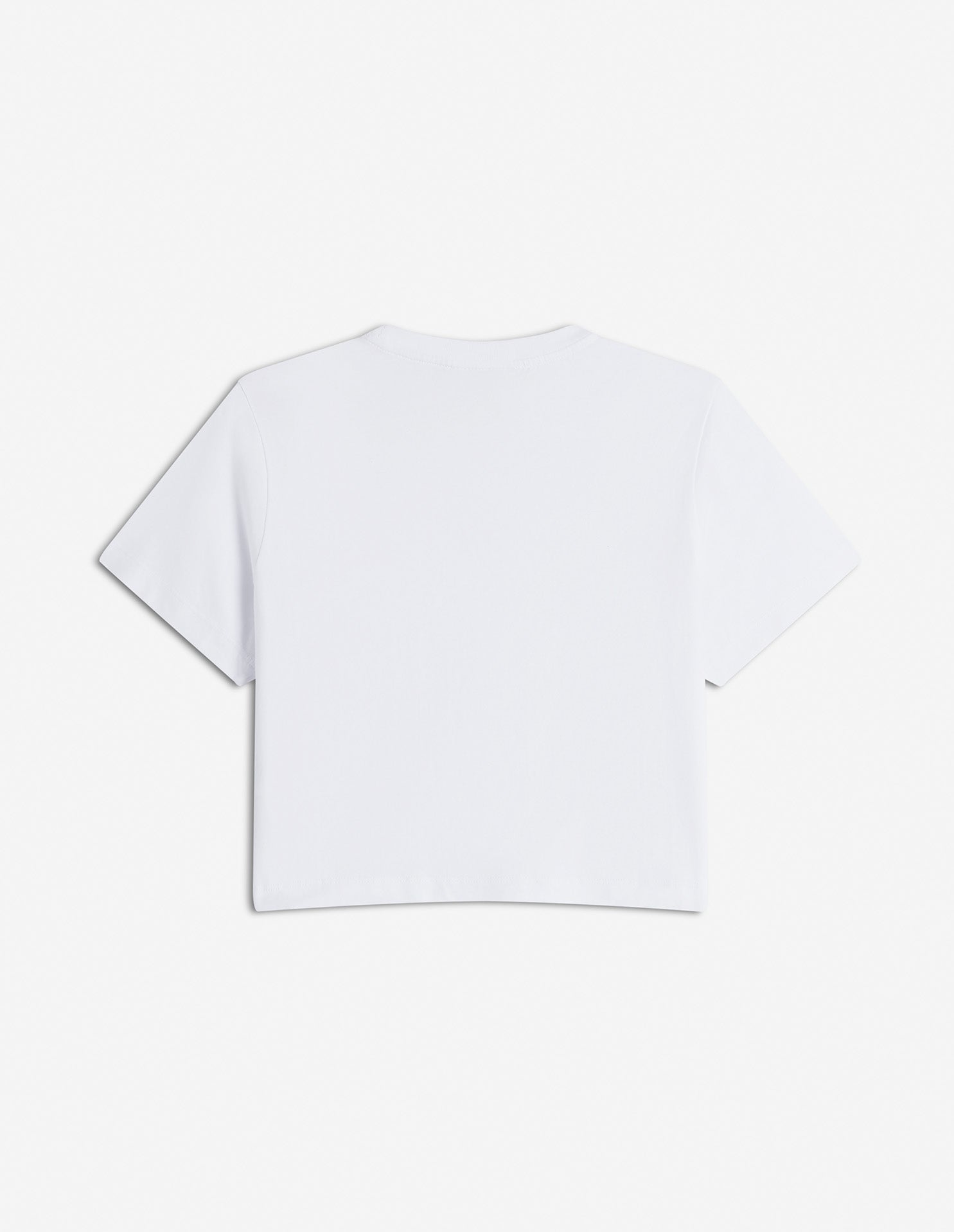 Baby Fox short T-shirt with patch - White