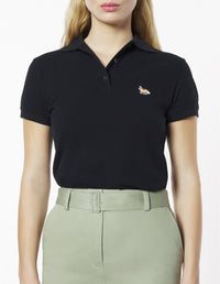 Baby Fox short-sleeved polo shirt - Black