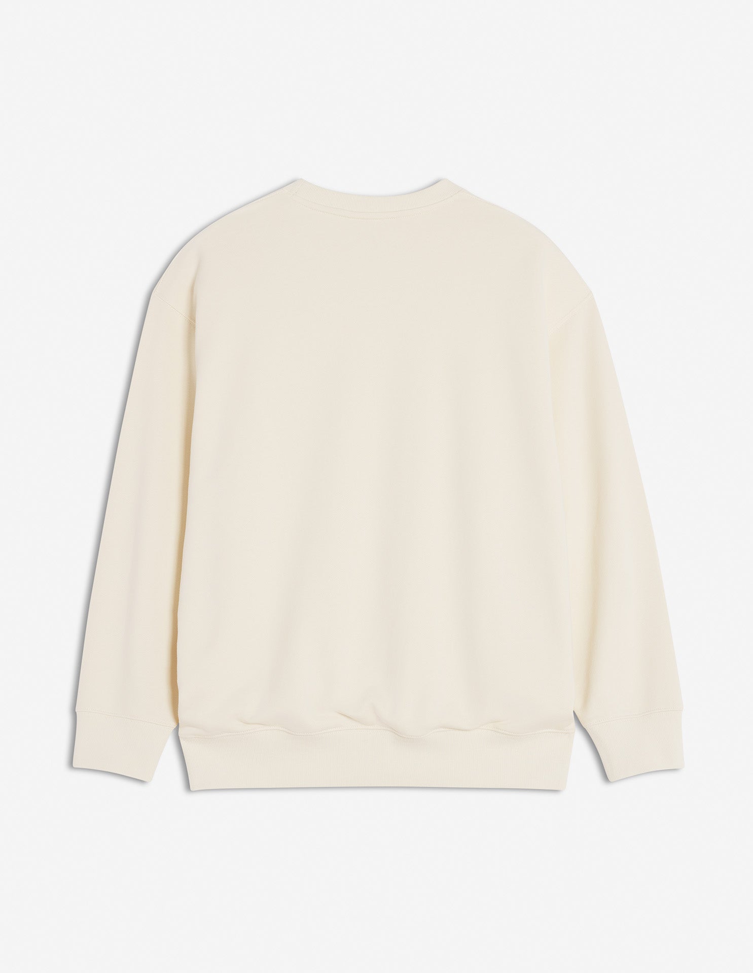 Oversized sweatshirt with Baby Fox badge - Marble