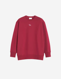 Baby Fox Oversize Sweatshirt - Red Brown