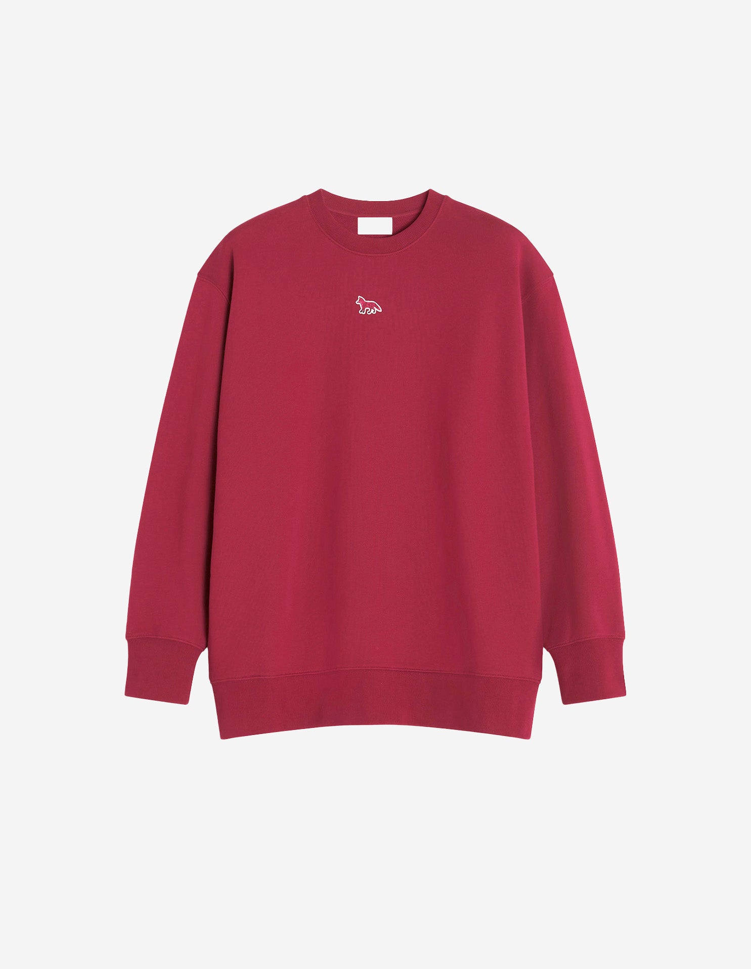 Baby Fox Oversize Sweatshirt - Red Brown