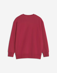 Baby Fox Oversize Sweatshirt - Red Brown