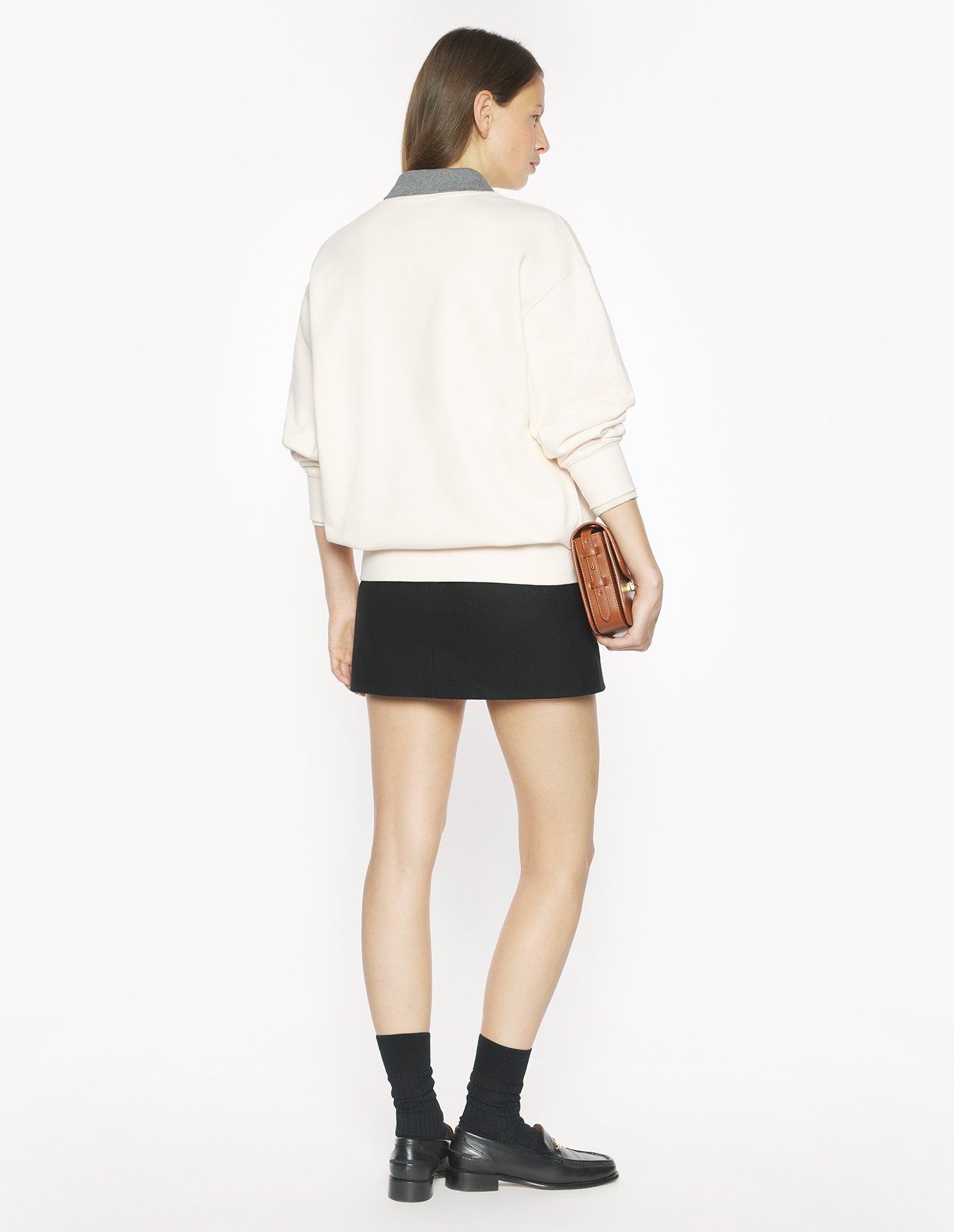 Baby Fox Oversize Sweatshirt - Angel Wing