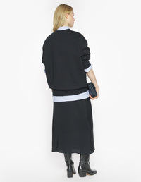 Baby Fox Oversize Sweatshirt - Black