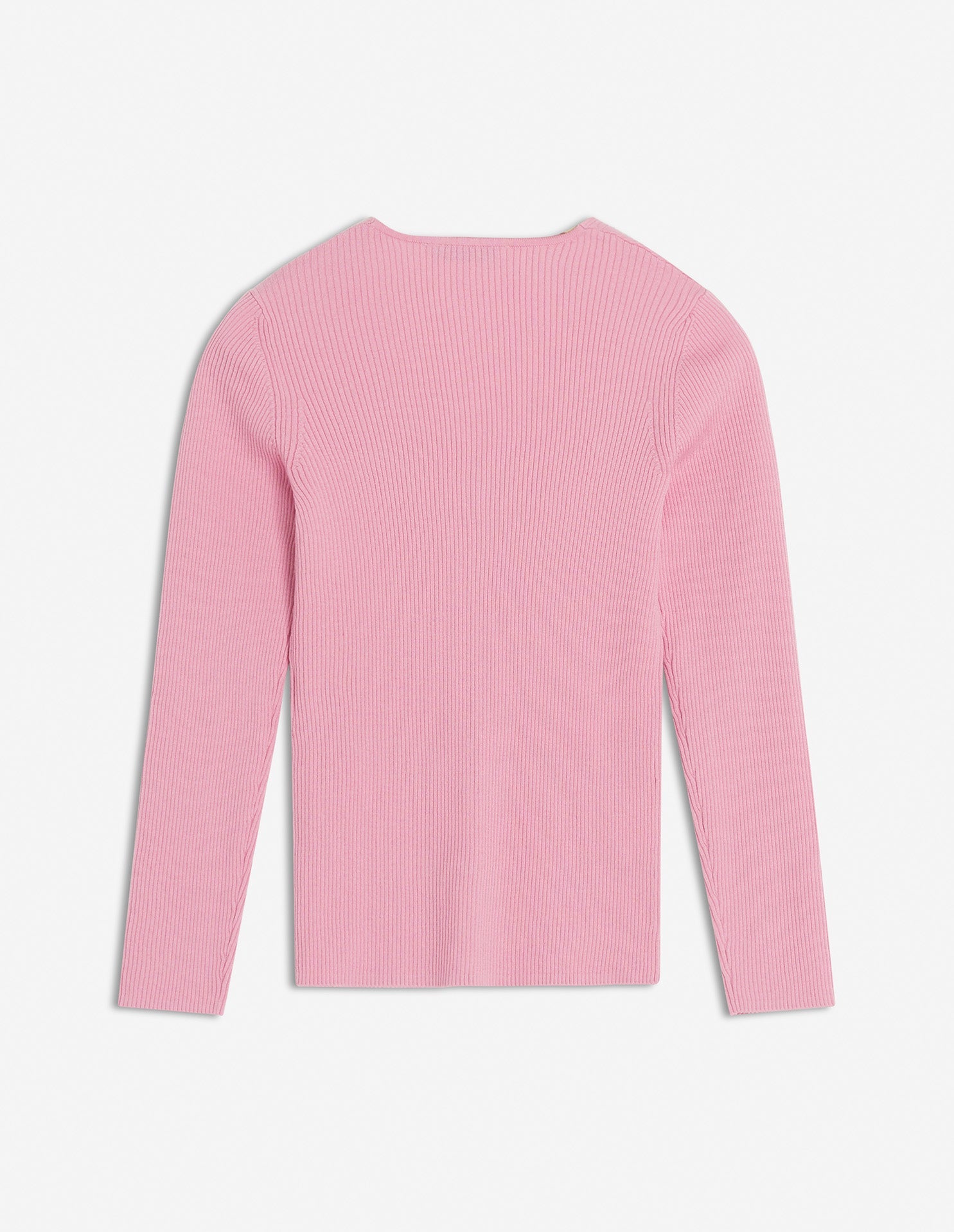 Baby Fox fitted wool cardigan - Strawberry