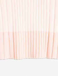 Baby Fox Patch Ribbed Tank Top - Porcelaine Pink