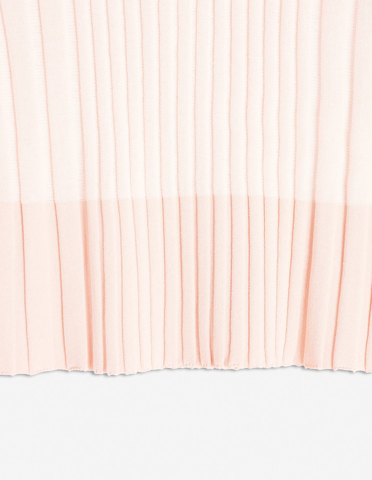 Baby Fox Patch Ribbed Tank Top - Porcelaine Pink