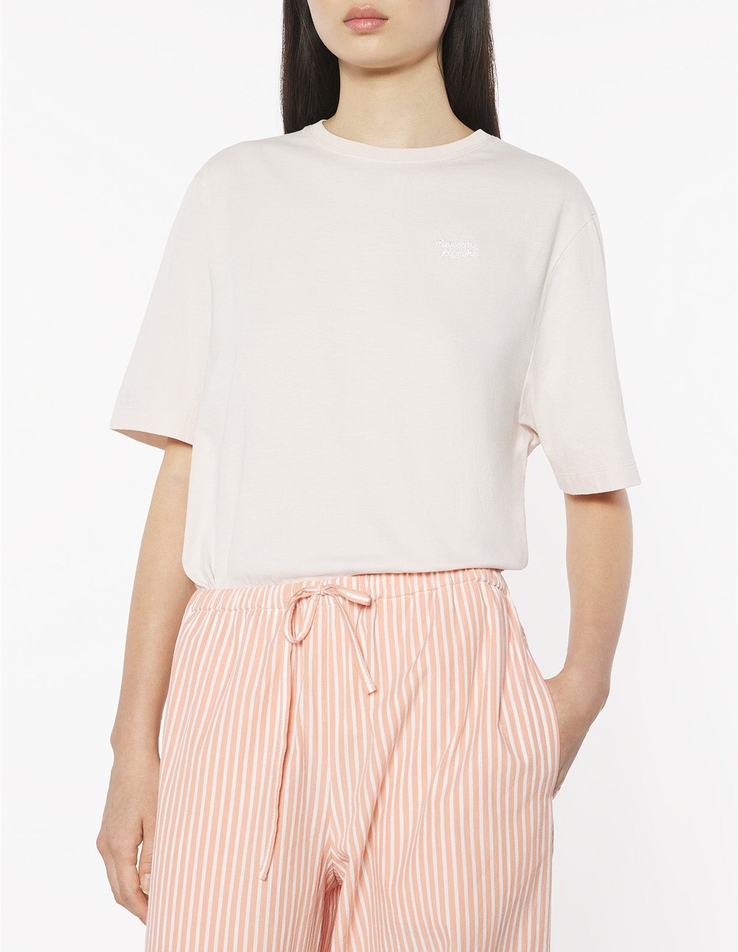 T-shirt signé Maison Kitsuné - Warm Stone