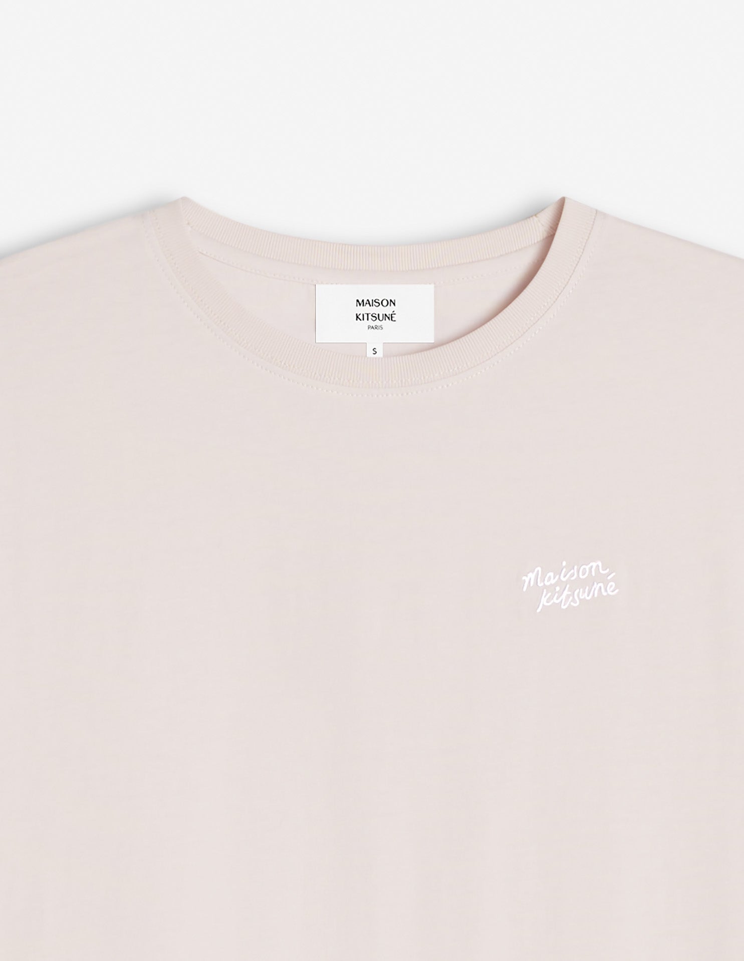 T-shirt signé Maison Kitsuné - Warm Stone