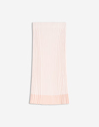 Baby Fox Patch Ribbed Midi Skirt - Porcelaine Pink