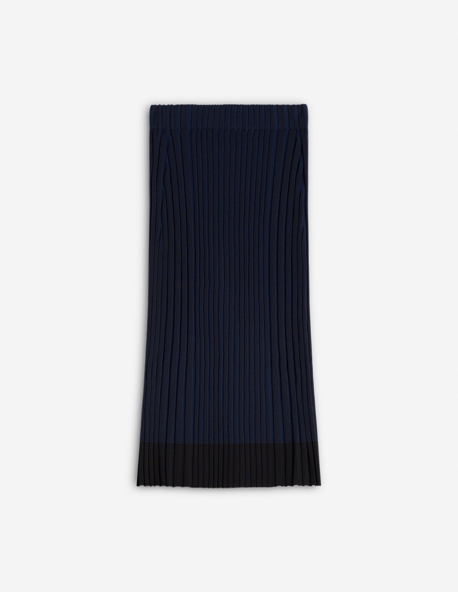 Jupe midi Baby Fox côtelée en maille - Ink Blue