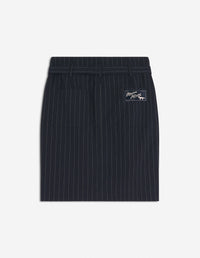 Jupe taille haute ceinturée - Iris Black