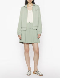 Short pleated skirt - Court Green