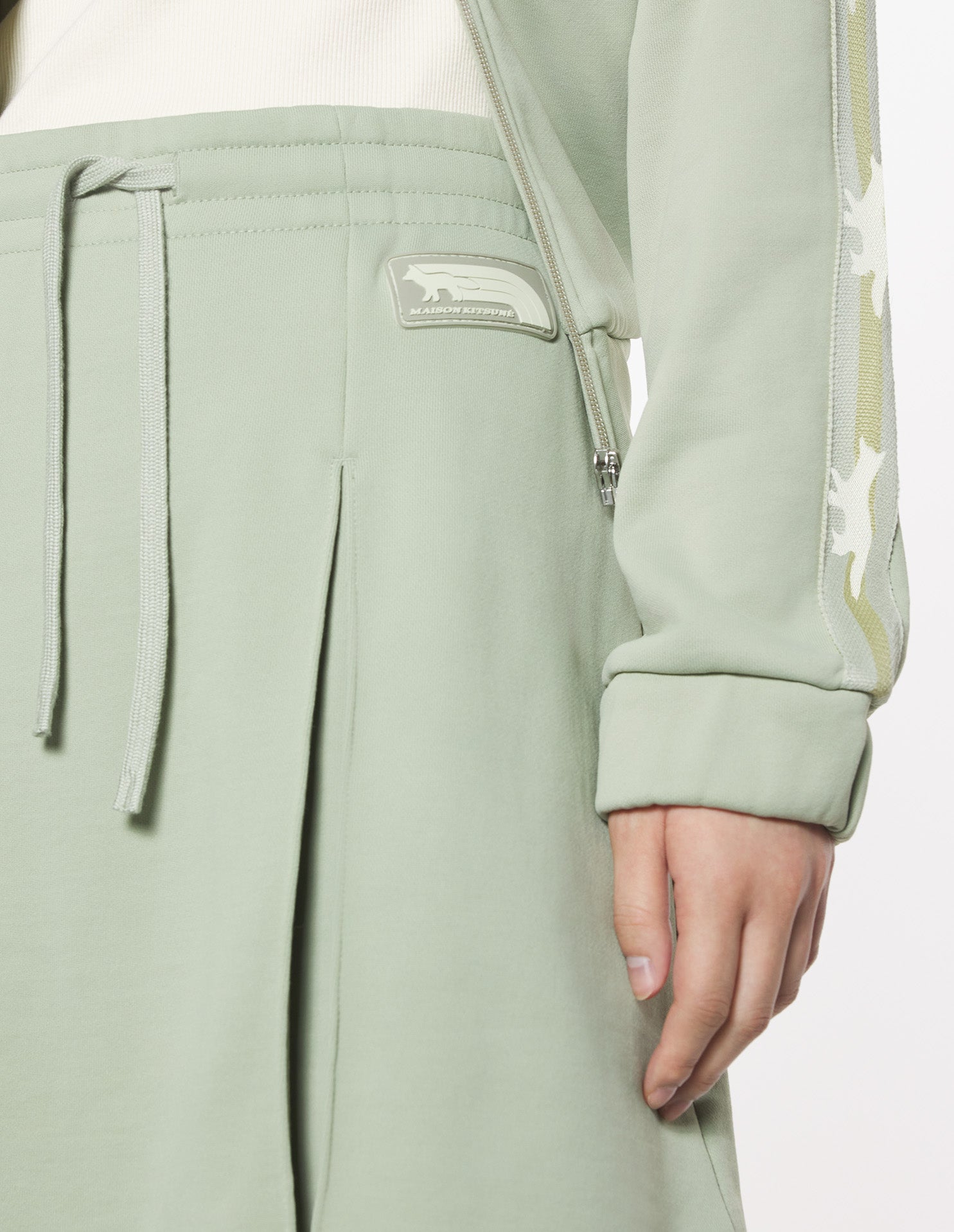 Short pleated skirt - Court Green