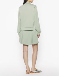 Short pleated skirt - Court Green