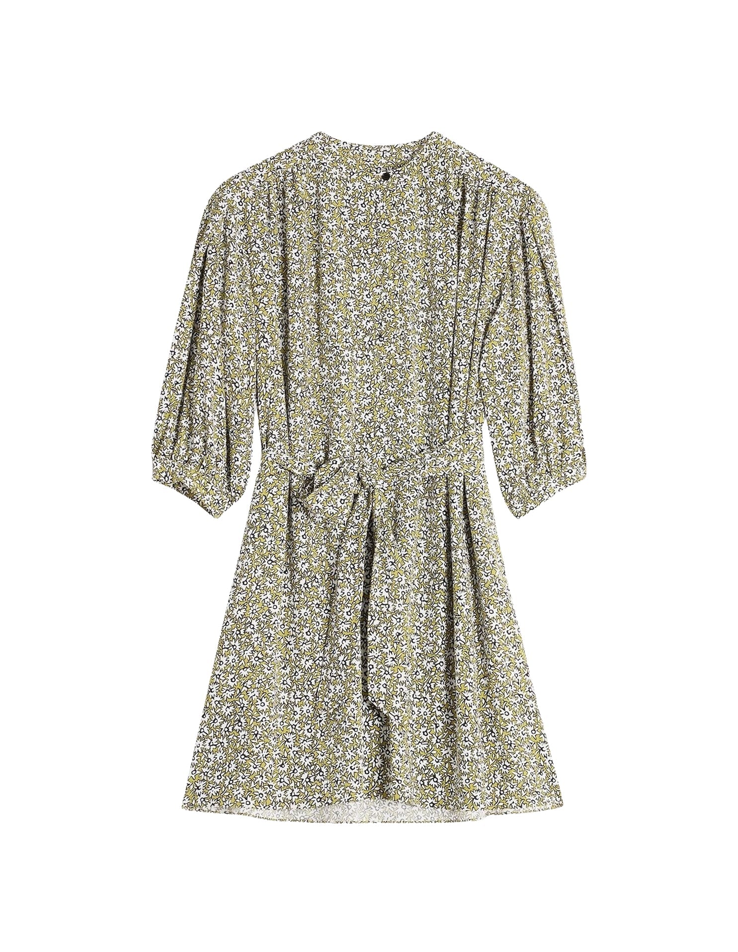 Robe tunique froncée - Mimosa Print