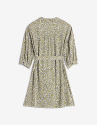 Robe tunique froncée - Mimosa Print