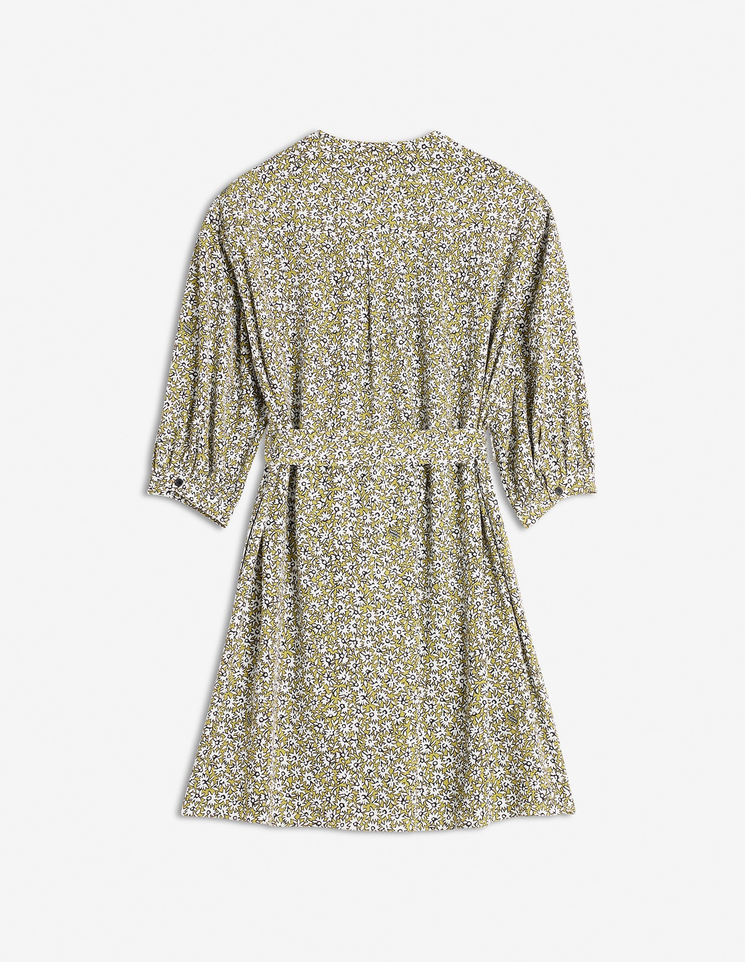 Robe tunique froncée - Mimosa Print
