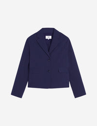 Striped suit jacket - Navy