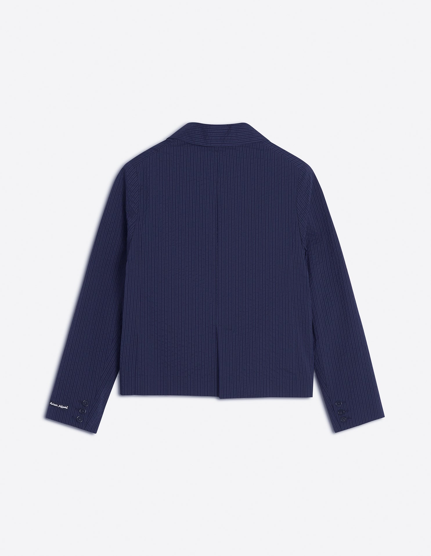 Striped suit jacket - Navy