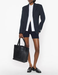 Stripe suit jacket - Iris Black