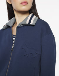 Blouson avec logo embossé - Ink Blue