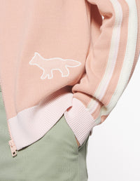 Long-sleeved zip-up jacket - Peach Fruit