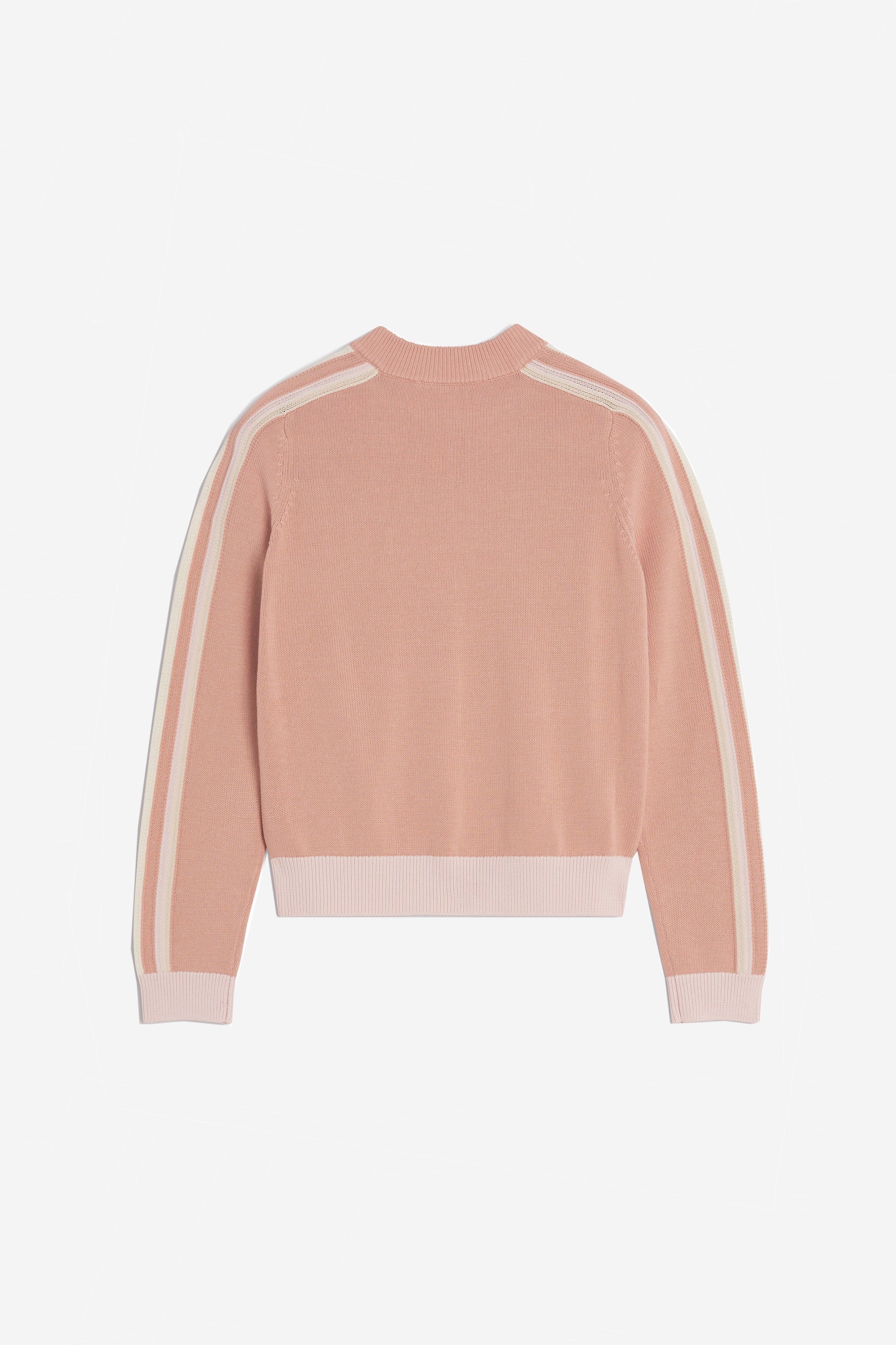 Long-sleeved zip-up jacket - Peach Fruit