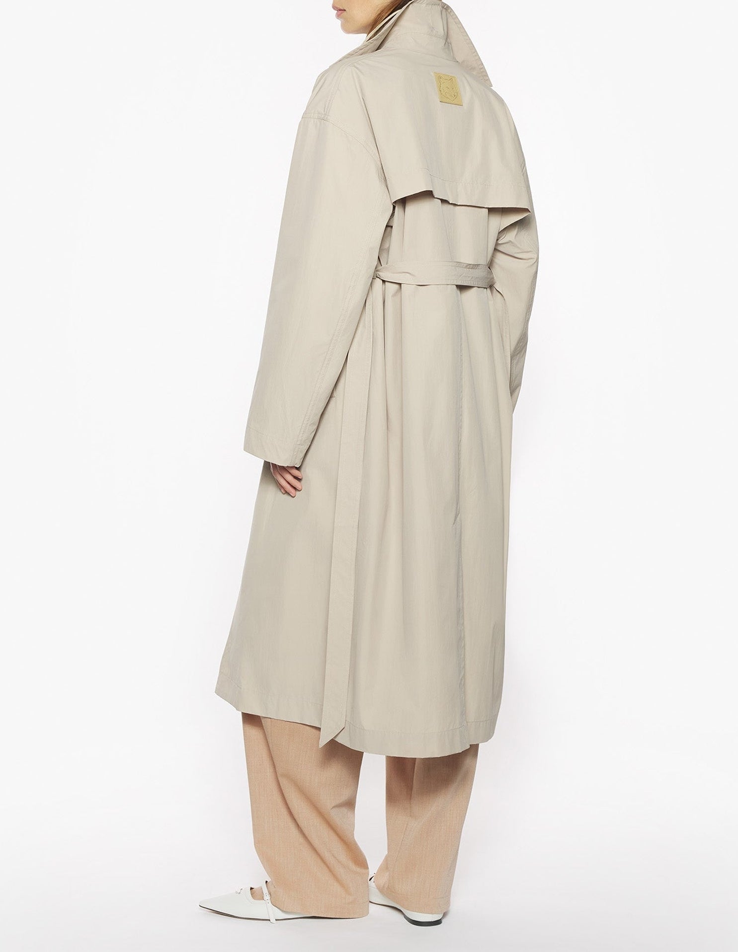 Trench coat in technical fabric - Dune